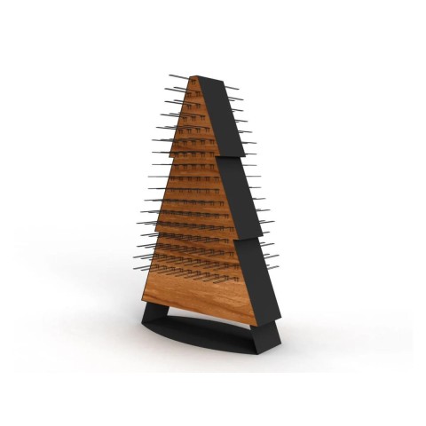ALBERO LEGNO METALLO H200